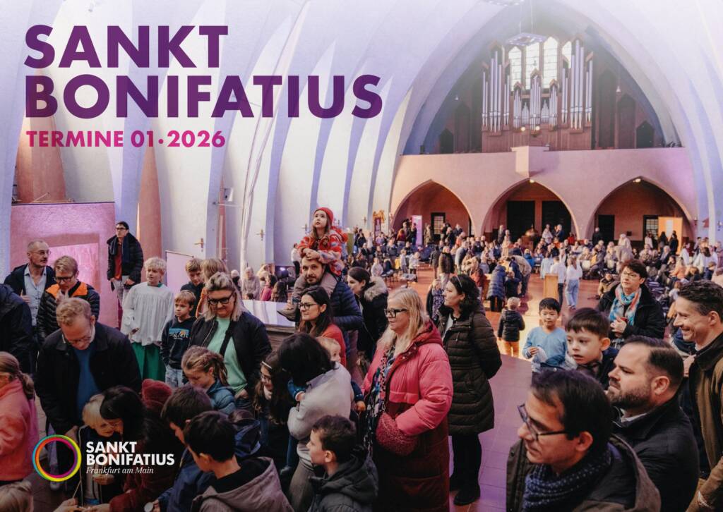 Gemeindeversammlung in der Kirche Sankt Bonifatius Frankfurt