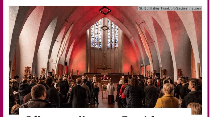 Gottesdienst in St. Bonifatius Frankfurt-Sachsenhausen